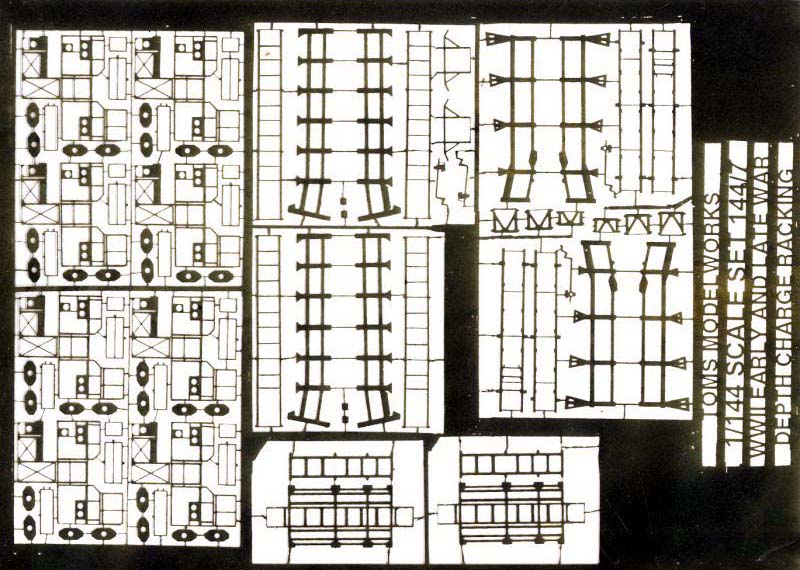 #144-07 DEPTH CHARGE RACKS