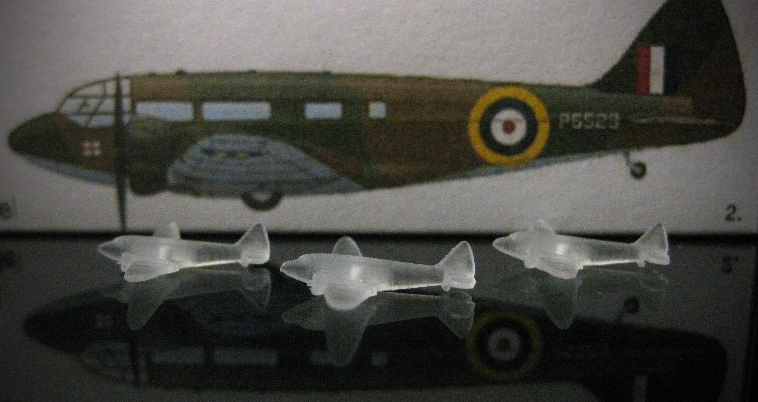 1/700 Airspeed Envoy (x3)